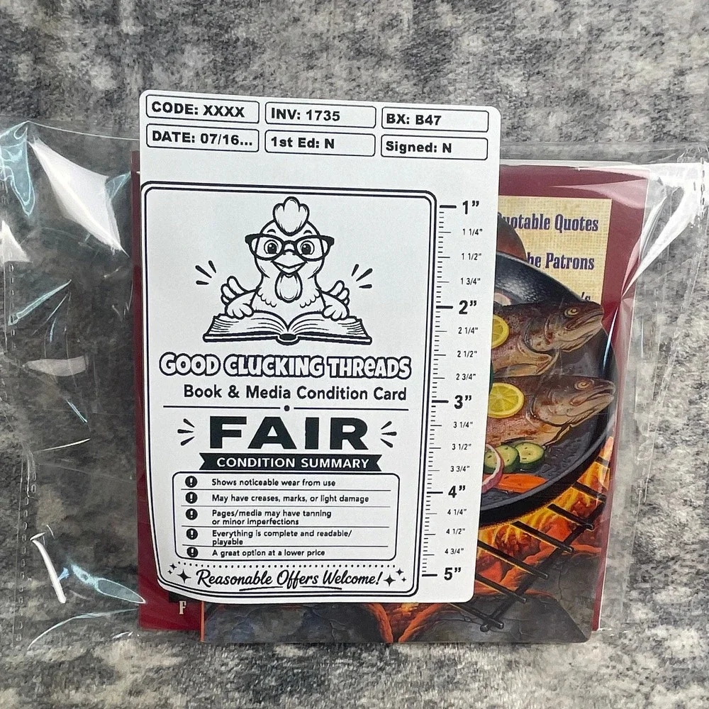 Totally Camping Cookbook & Varallo's Chili Bowl Quotes 2 Book Lot Nashville
